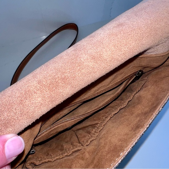 Patricia Nash crossbody Granada brown leather purse - Picture 7 of 9